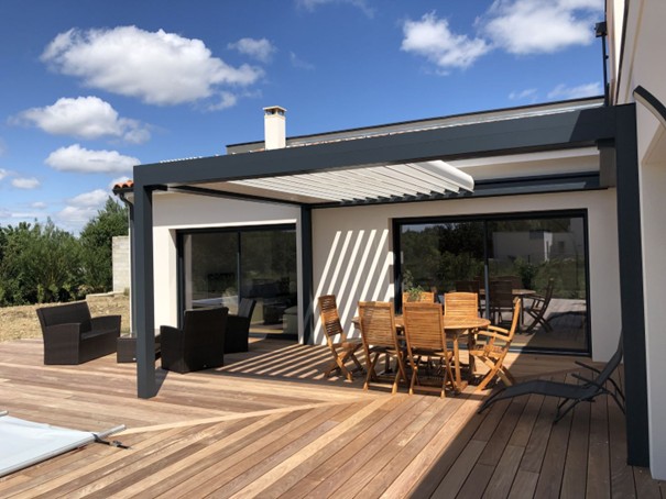 Entreprise de pose de pergolas bioclimatiques, Armentières, BECART