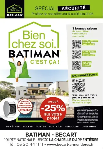 Offre spéciale sécurité, Armentières, BECART